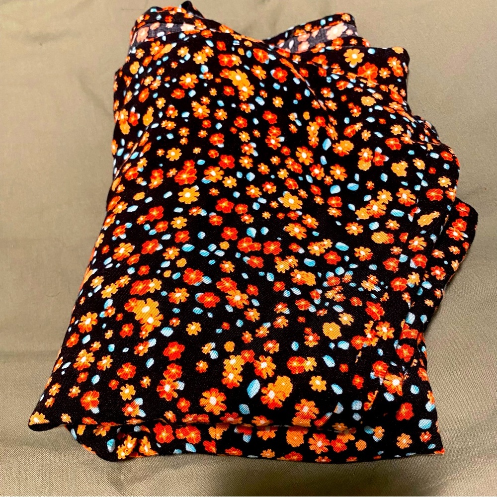 flower print dress